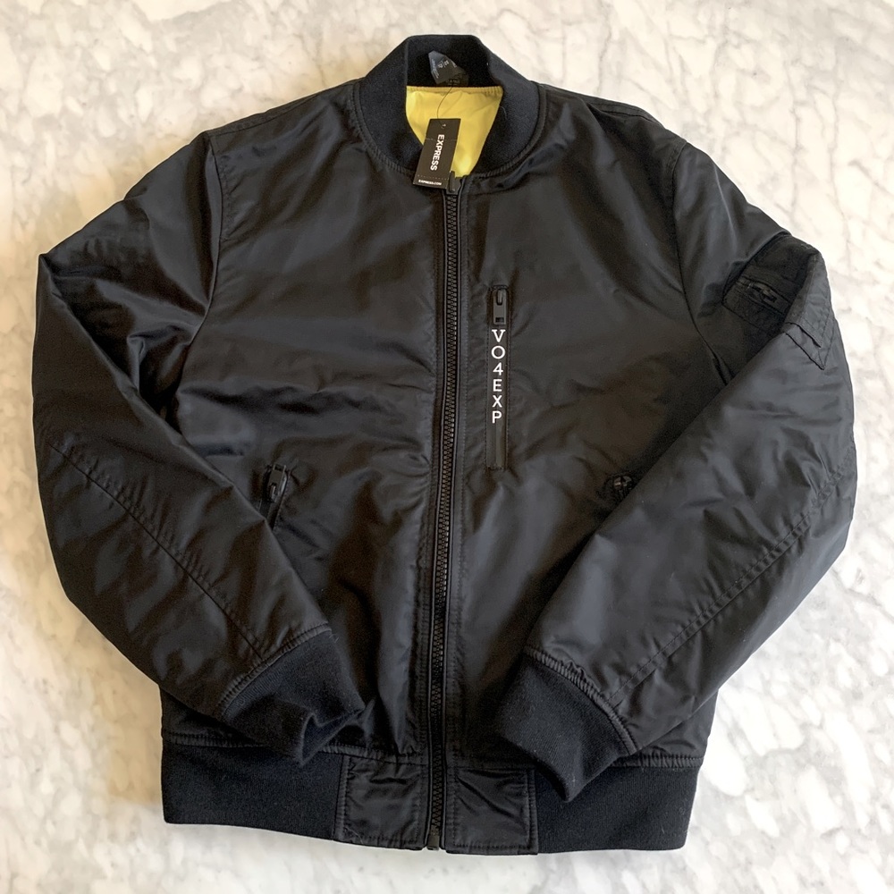 NWT EXPRESS Mens XS reversible coat.